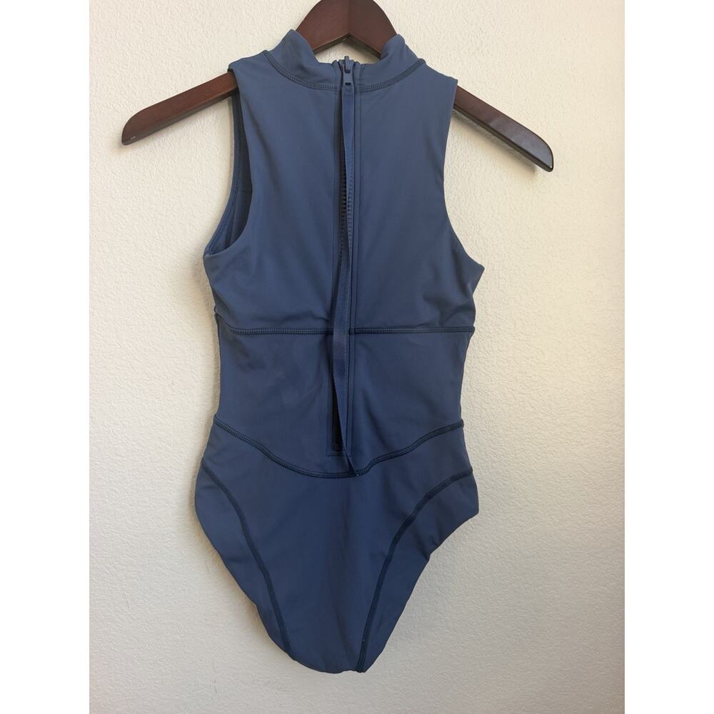 Rip Curl Mirage Ultimate Good Coverage OnePiece Surfsuit Swimsuit Vtg Blue XXS - Picture 4 of 11